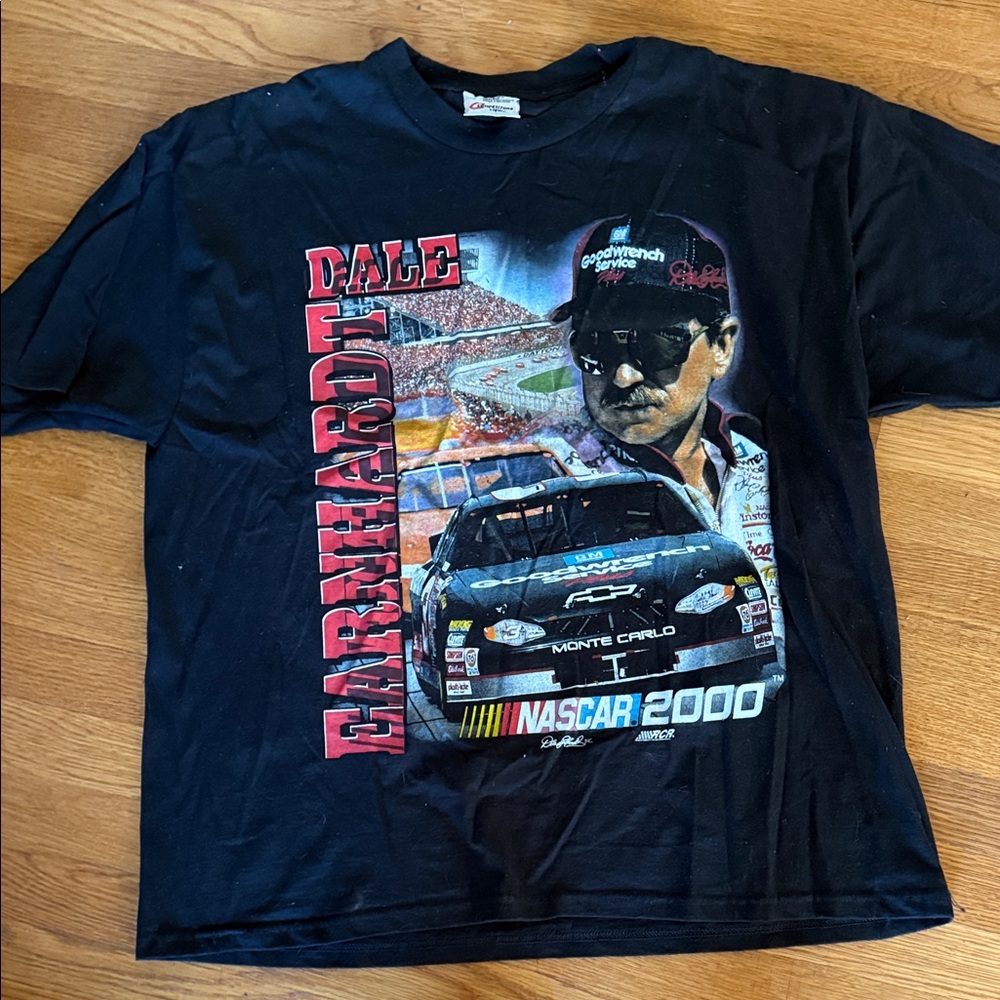 Black Graphic NASCAR T-Shirt